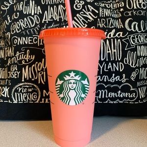 Starbucks Color Changing Pink Cup